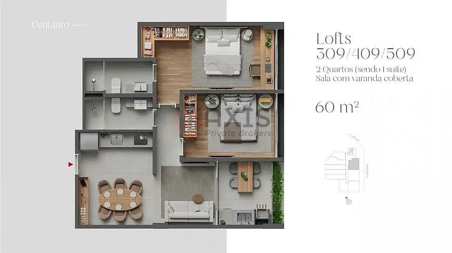 Imagem Studio no Santa Lúcia - Lançamento