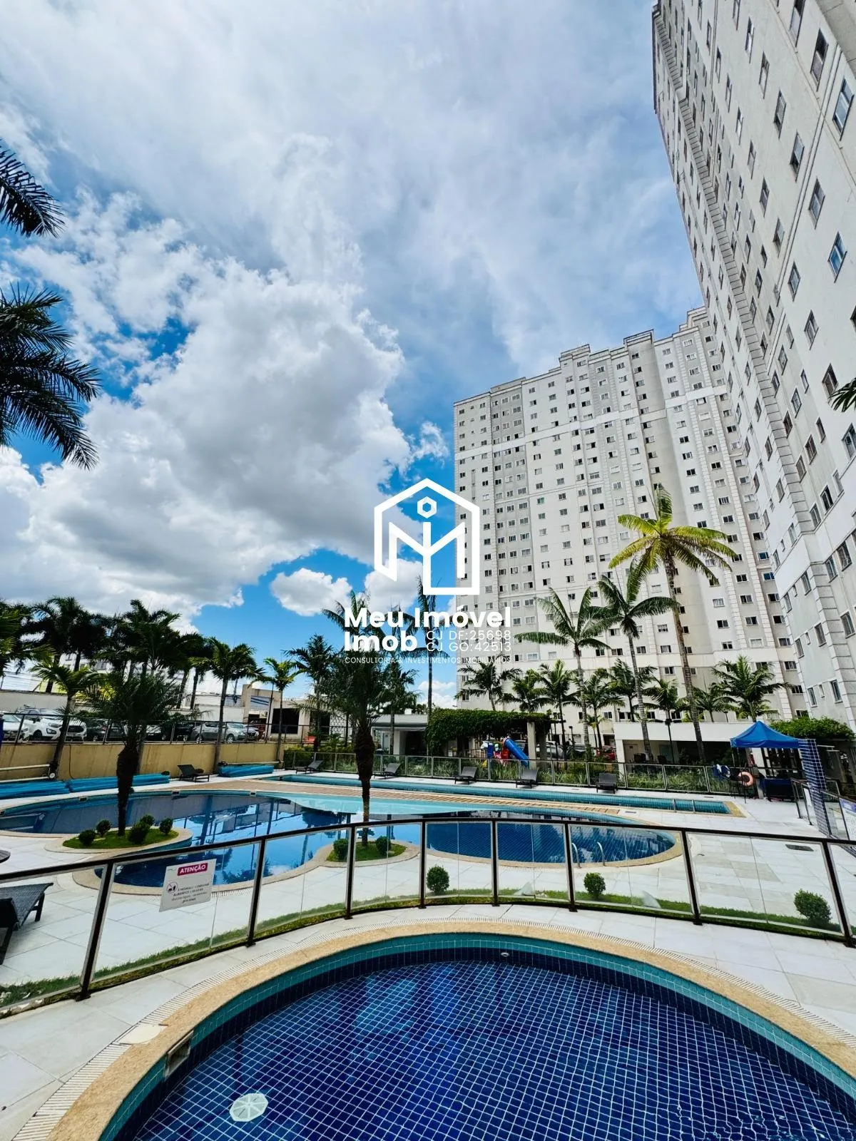 Imagem Cond. Top Life APTO 2 Quartos 1 Suíte 53m² 1 Vaga Taguatinga