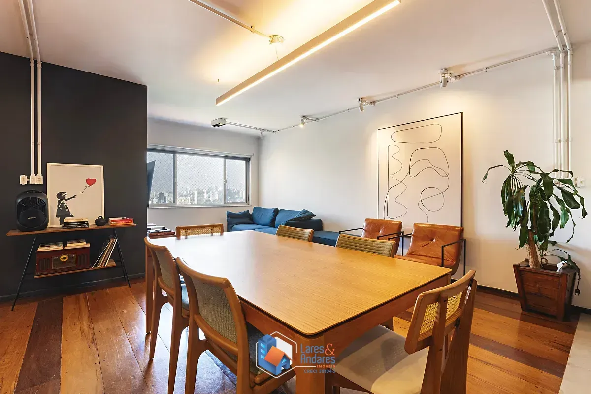 Imagem Apartamento para venda em Vila Madalena com 3 quartos, sendo 1 suíte, 112m²