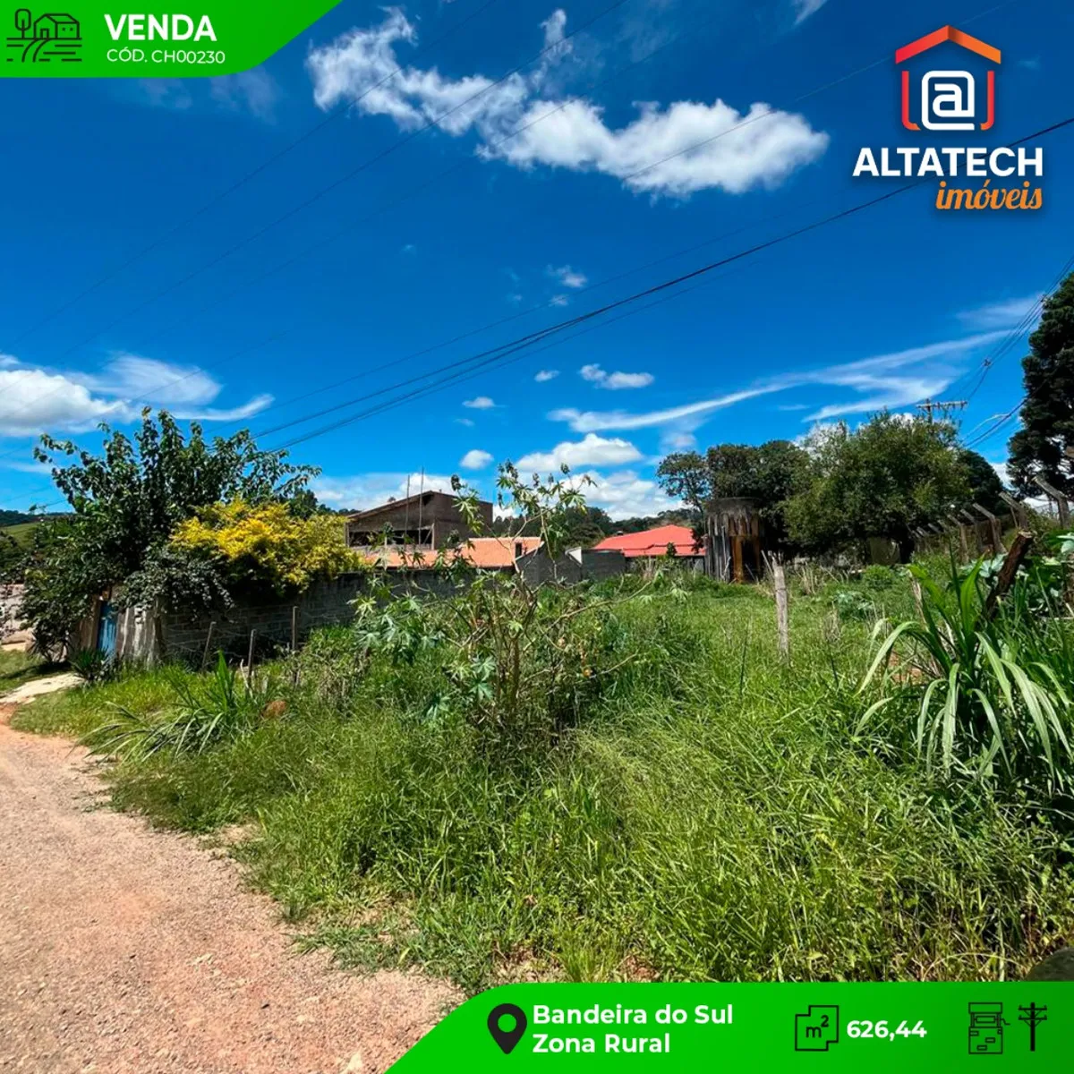 Chácara 626 m² à venda em Juca Maure, Bandeira do Sul