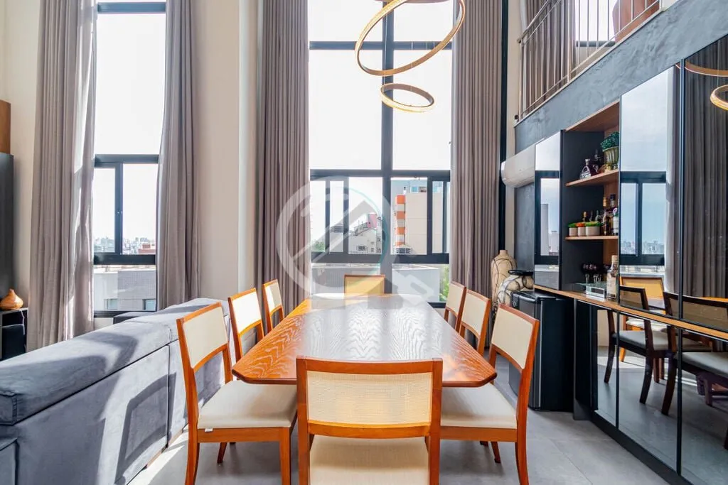 Imagem Apartamento Duplex de luxo de 182 m², 3 dormitórios sendo 2 amplas suítes e 3 vagas de garagem no...