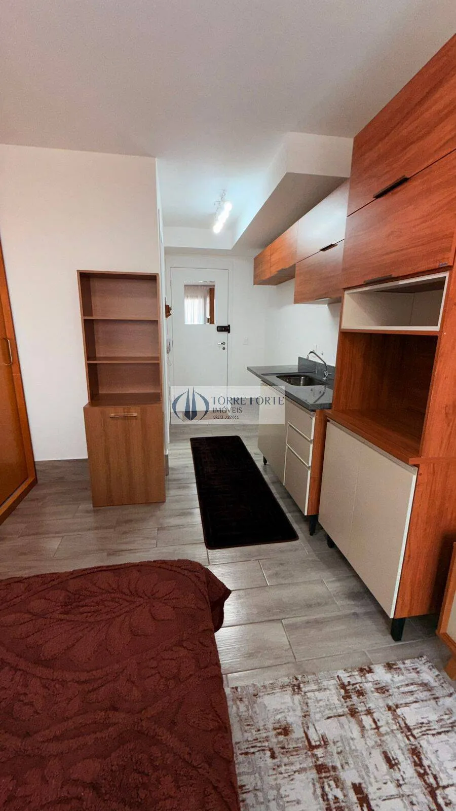 Imagem Lindo apartamento com 26 m² mobiliado e bem localizado, 400 metros do metrô