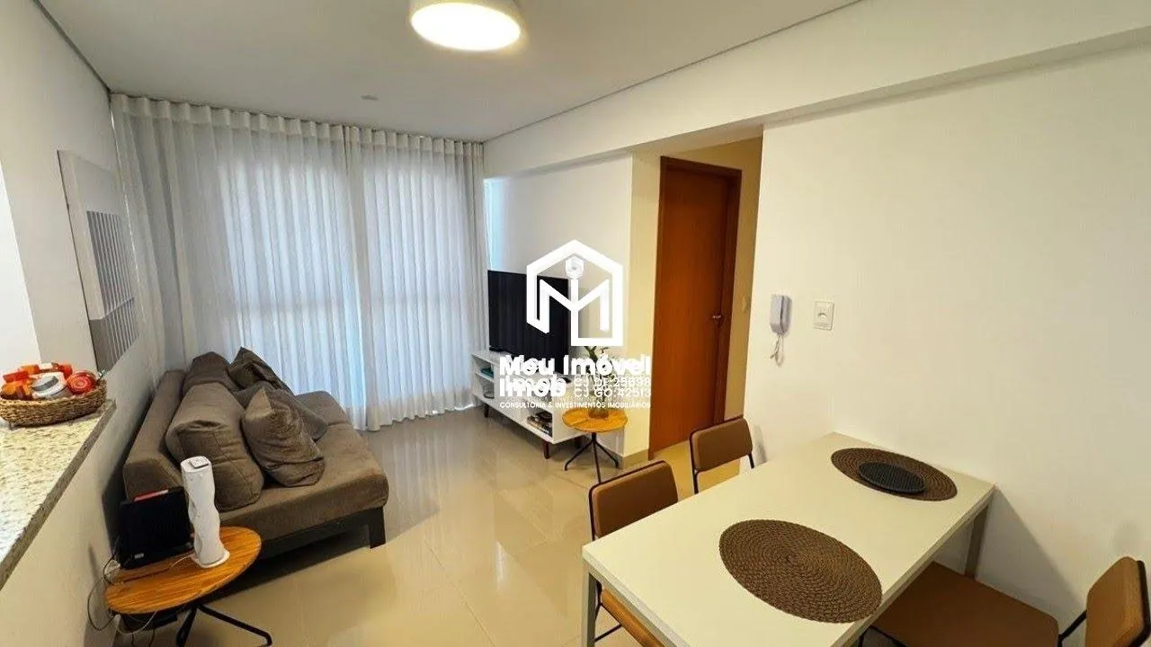 Imagem Apartamento 2 Quartos Suíte 1 Vaga 54m² Lazer Mobiliado