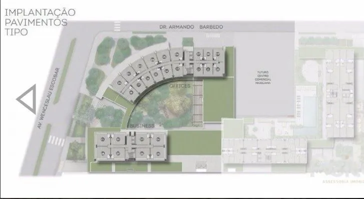 Imagem Sala comercial no MW, 52m² privativos - Bairro Tristeza