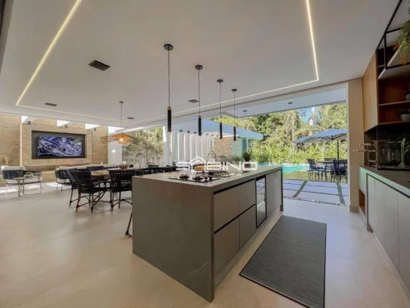Imagem Belíssima casa à venda, com 6 dormitórios 6 Suítes 550m² - Riviera de São Lourenço - Bertioga SP