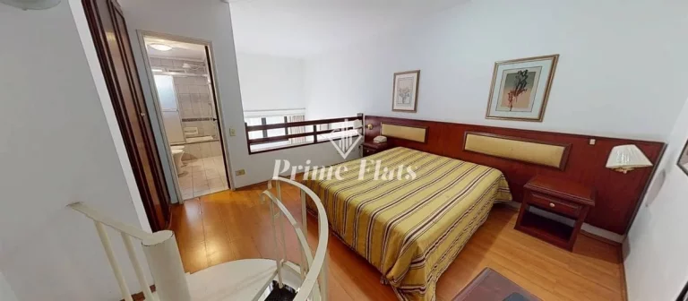 Imagem Flat disponível para locação no Place Vendome Flat Service em Moema, com 52m², 1 dormitório e 1 vaga