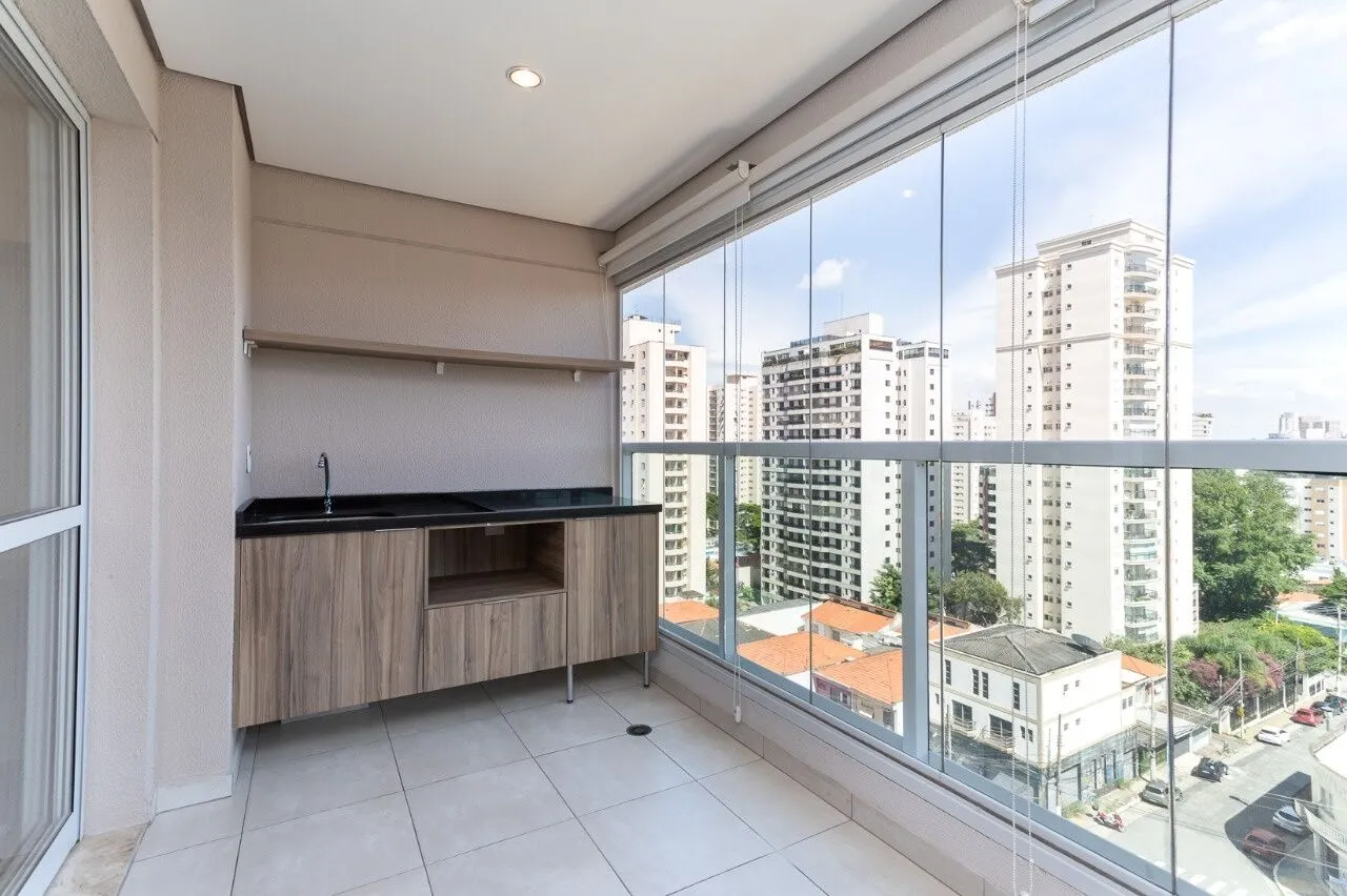 Imagem Apartamento no Brooklin - 33m², 1 quartos, 1 vaga - São Paulo/SP