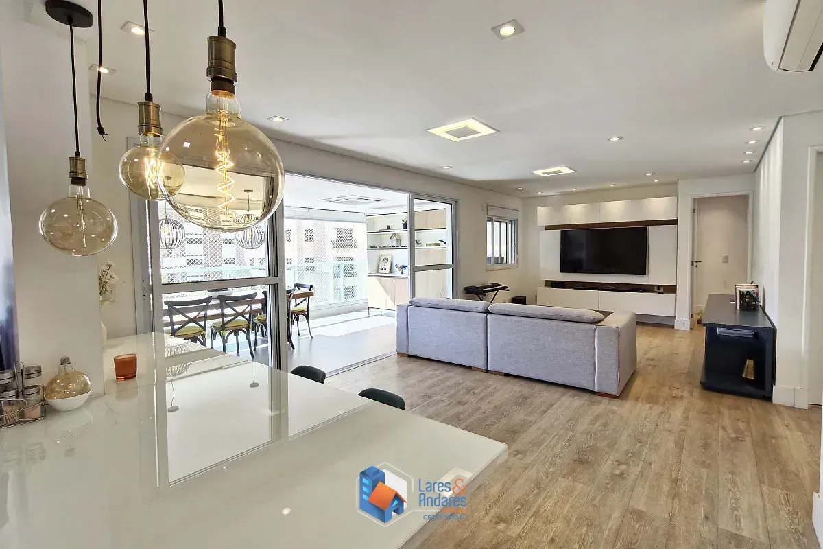 Imagem Apartamento para venda em Brooklin com 3 quartos, sendo 3 suítes, 164m²