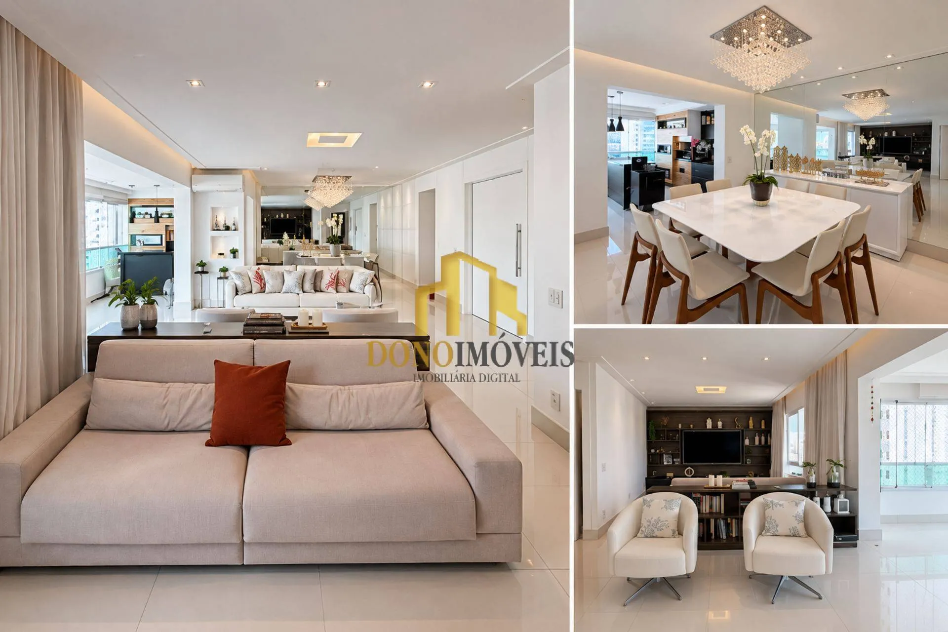 Foto do imóvel Apartamento à Venda no Domo Prime | 180m² | 3 Suítes | 3 Vagas em Avenida Aldino Pinotti