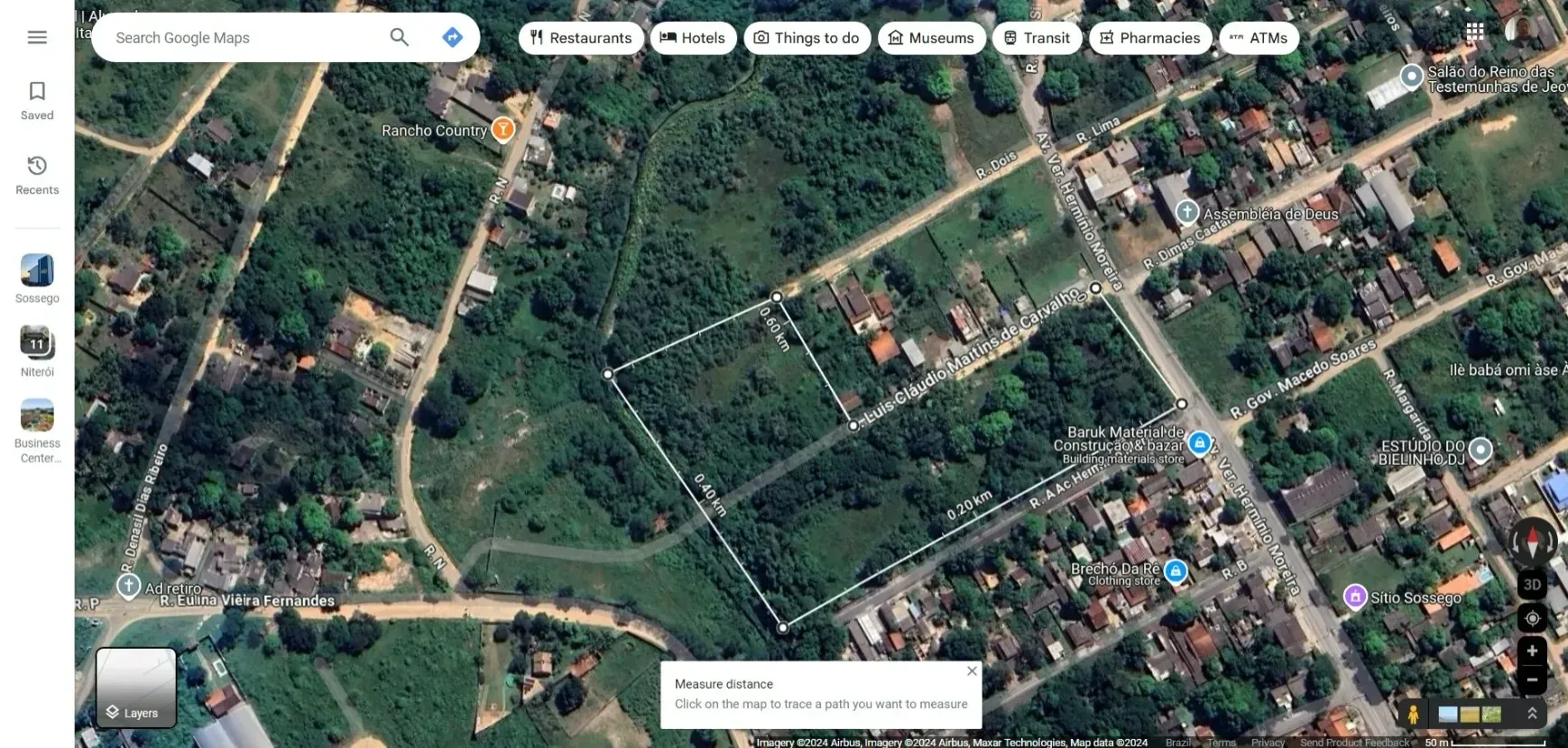 Imagem Terreno à Venda, 22.274 m² em Sossego - Itaboraí