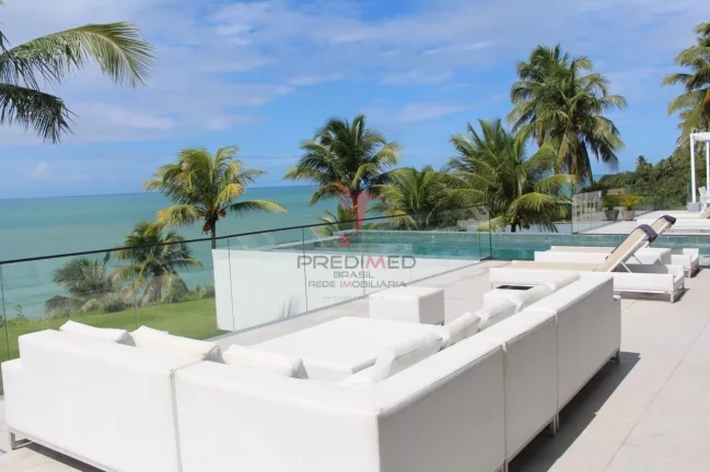 Imagem Magnífica Mansão com total 1359 mts2 em Tibau do Sul. Frente Mar. Com 5 Suites e Piscina