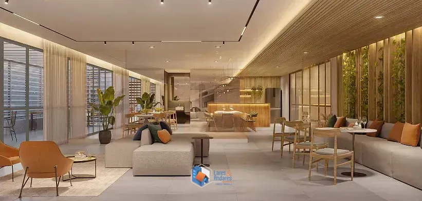 Imagem Apartamento para venda em Indianópolis com 1 quarto, sendo 1 suíte, 40m²