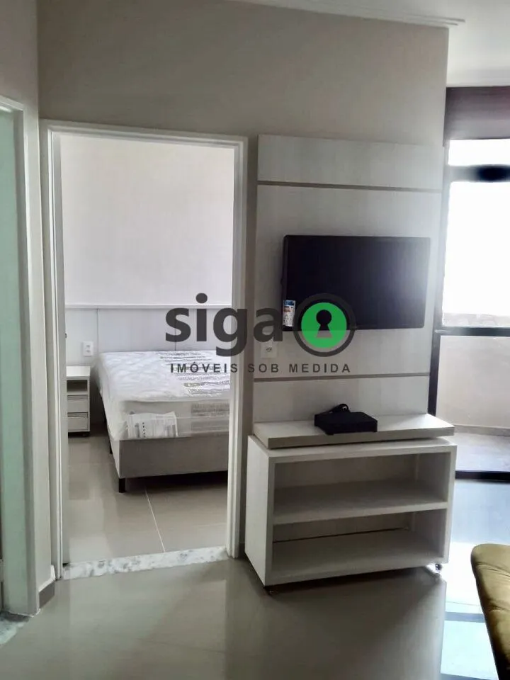 Imagem Apartamento para locação 35m² mobiliado, localizado em Moema.