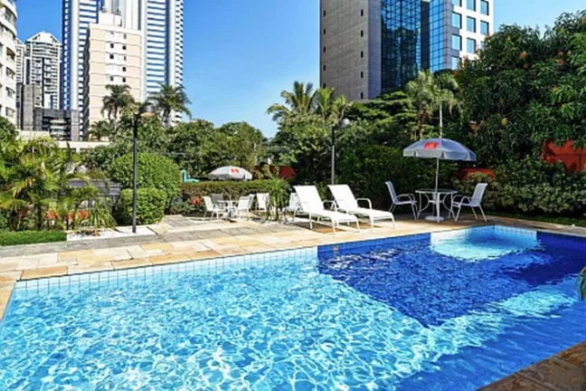 Imagem Flat disponível para venda no Adagio Berrini no Brooklin, com 45m², 1 dormitório e 1 vaga
