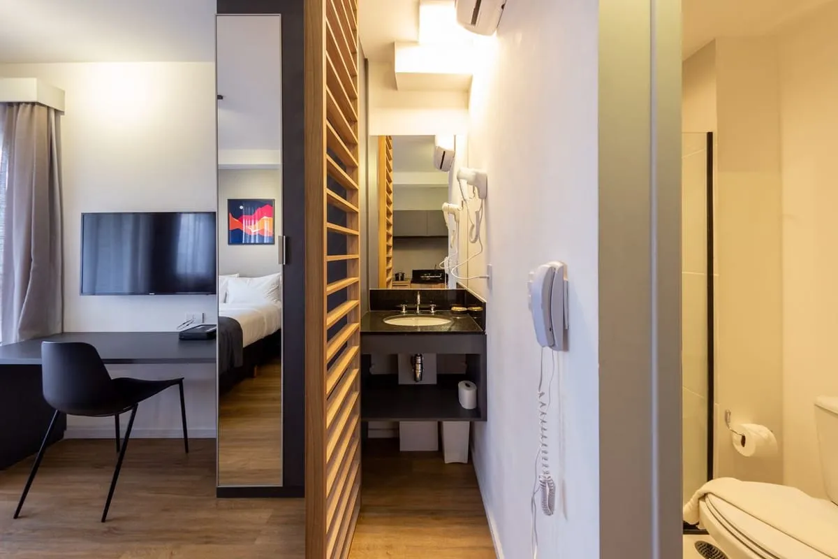Imagem Apartamento com 1 Quarto para alugar, 27m² - Jardim das Acacias