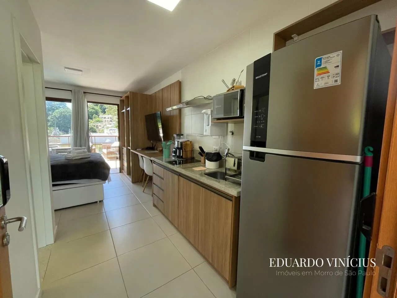 Imagem Apartamento Studio com Vista Mar no Amerigo Vespucci à Venda em Morro de São Paulo