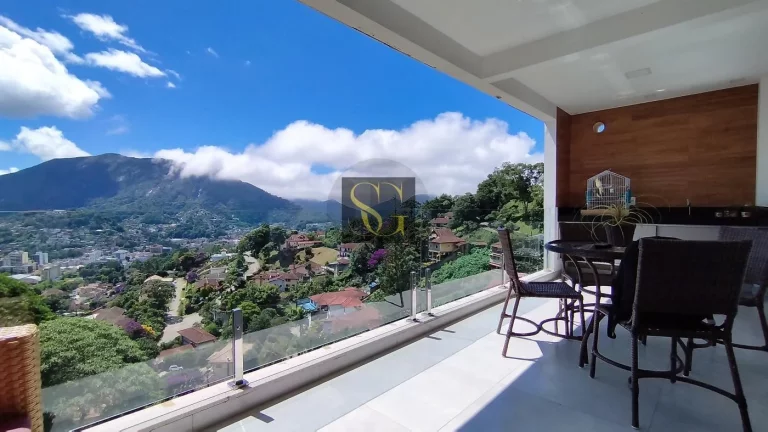 Imagem Casa para Venda em Teresópolis, Parque do Ingá, 3 dormitórios, 3 suítes, 5 banheiros, 2 vagas