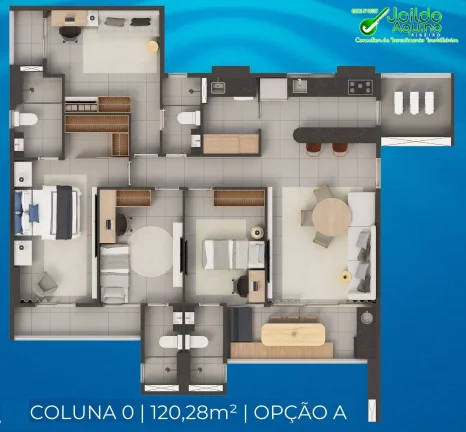 Imagem Seu lar no **coração da Aldeota**. apartamento 2, 3 e 4 quartos