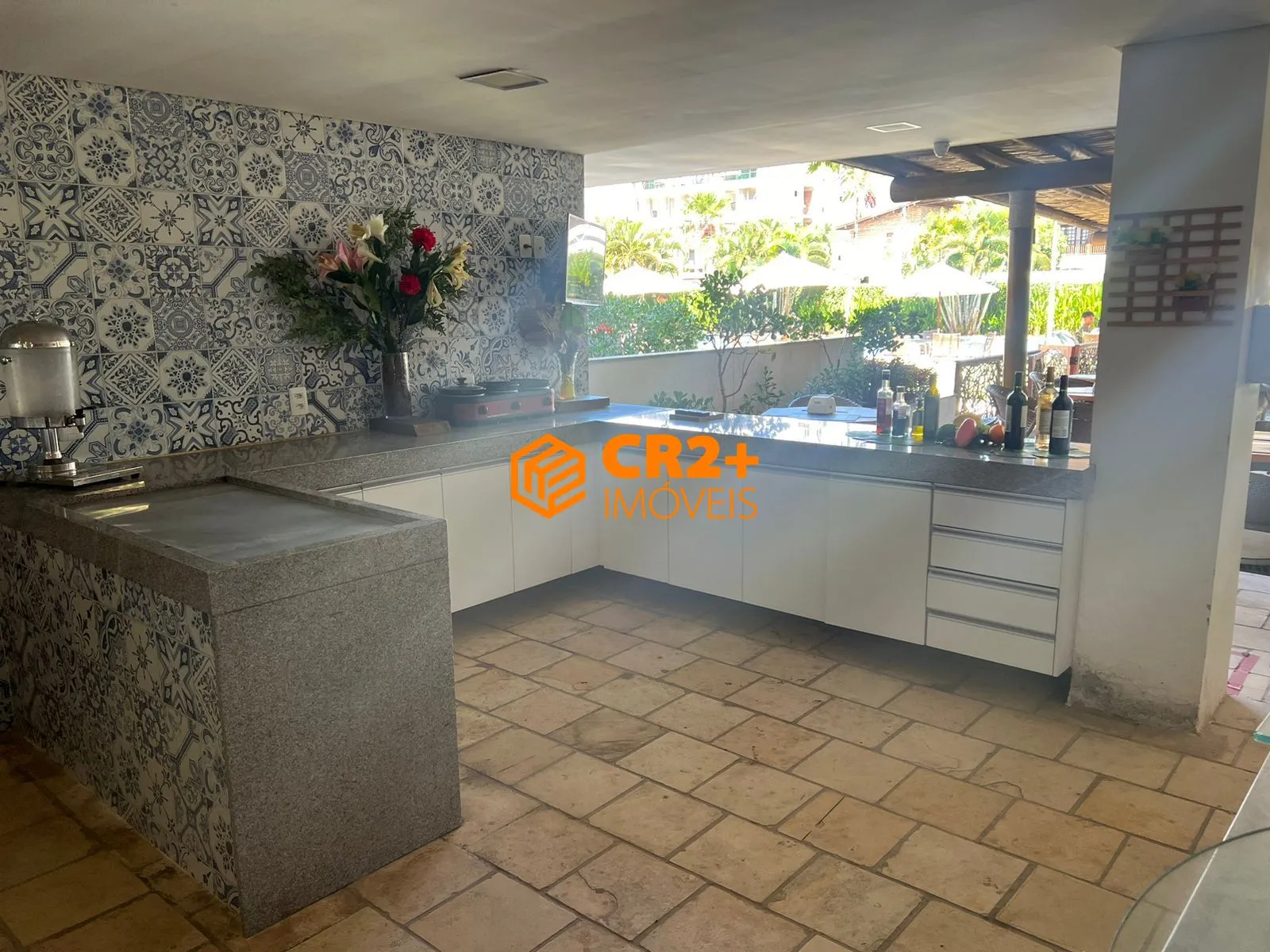 Imagem Vendo Flat 32m² em Porto de Galinhas MOBILIADO com Varanda gourmet
