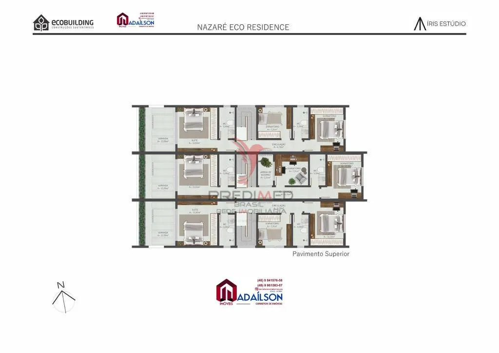 Imagem NAZARÉ ECO RESIDENCE (EMPREENDIMENTO DE 3 CASAS) (Ribeirão da Ilha | Florianópolis SC)
