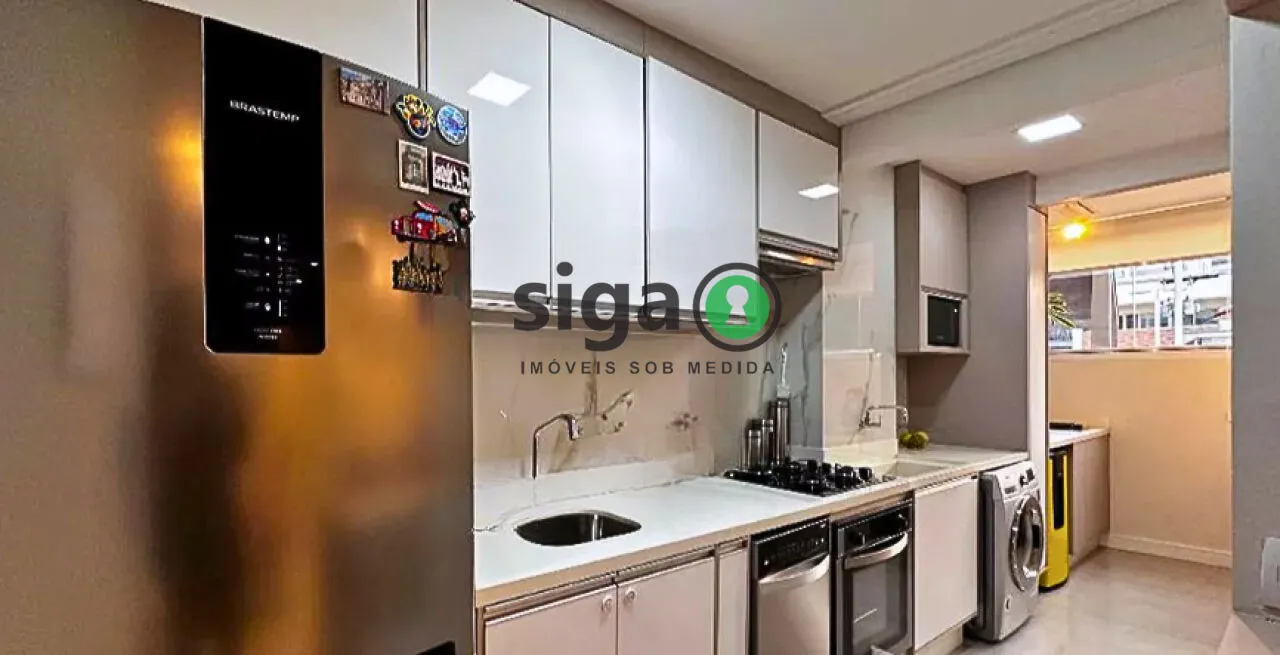Imagem Apartamento à venda, com 68m2 e 2 dormitórios, no Brooklin.
