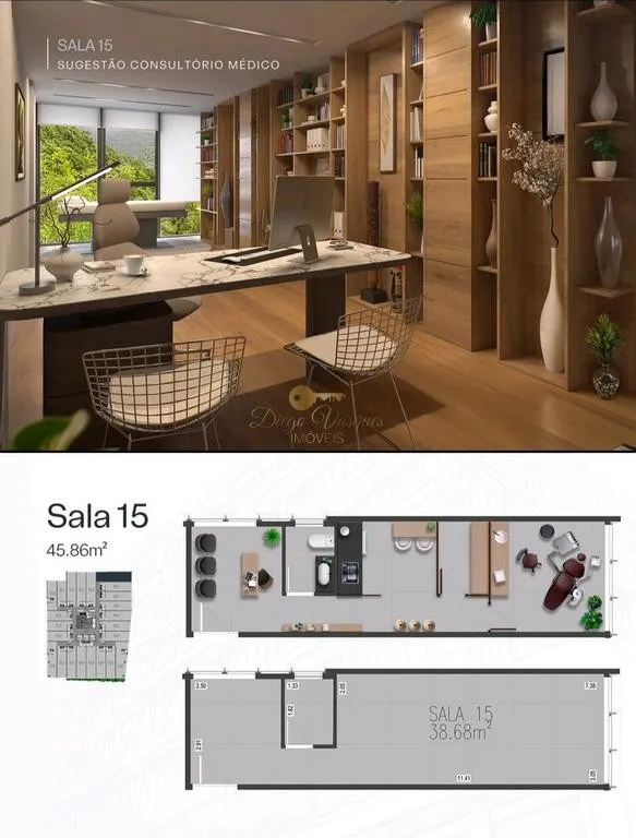 Imagem Sala Comercial para Venda em Teresópolis / RJ no bairro Várzea