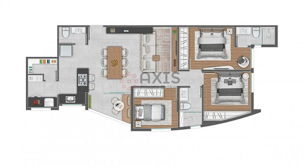 Imagem Apartamento 3 quartos no Graça - Lazer completo