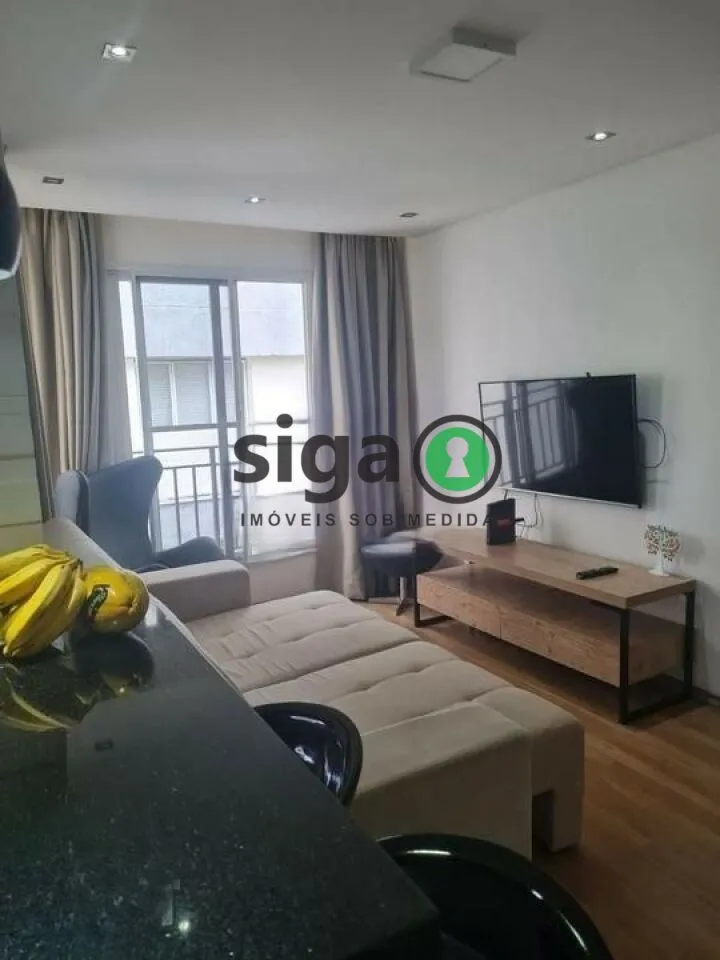 Imagem apto à Venda na Vila Madalena, com ², 1 quarto e 1 vaga, SEMI MOBILIADO