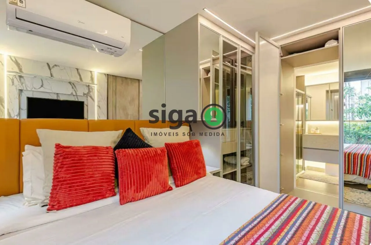 Imagem Apartamento com 1 dormitório para alugar, 32 m² por R$ 7.500/mês - Itaim Bibi - São Paulo/SP