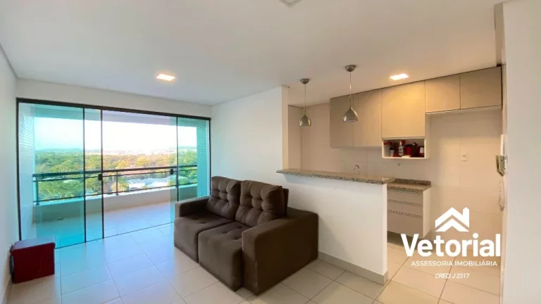 Imagem Apartamento moderno na Morada Nobre: 2 quartos, sendo 2 suítes, 2 salas, 2 vagas de garagem e 86m² em Barreiras-BA!