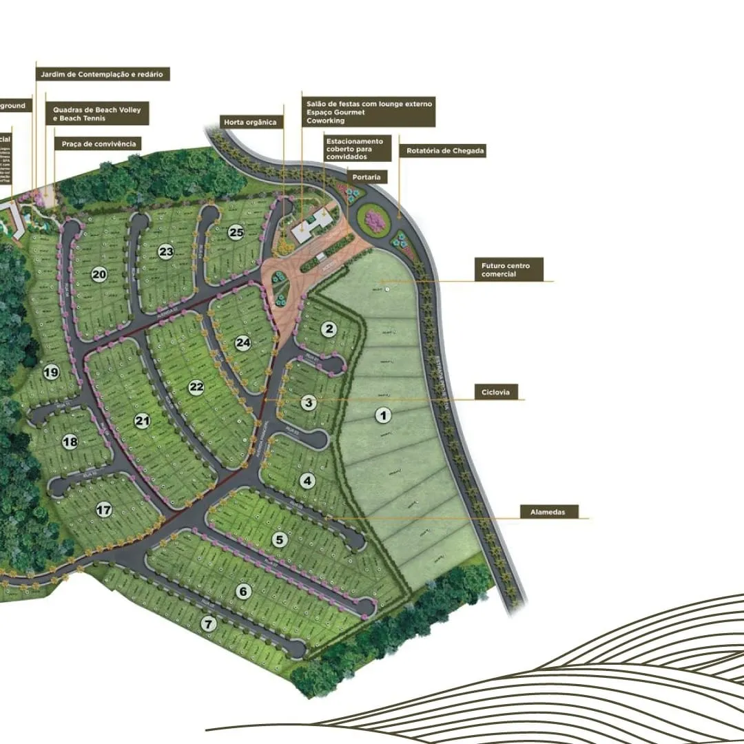 Imagem Terreno à venda 250M², Piracangaguá (Jardim dos Pássaros), Taubaté - SP | Grand Paysage