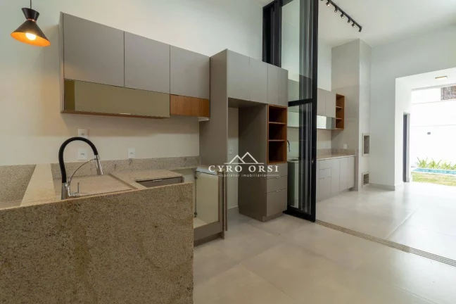 Imagem Casa com 3 dormitórios à venda, 130 m² por R$ 940.000 - Condomínio Recanto Piracicamirim - Piracicaba/SP