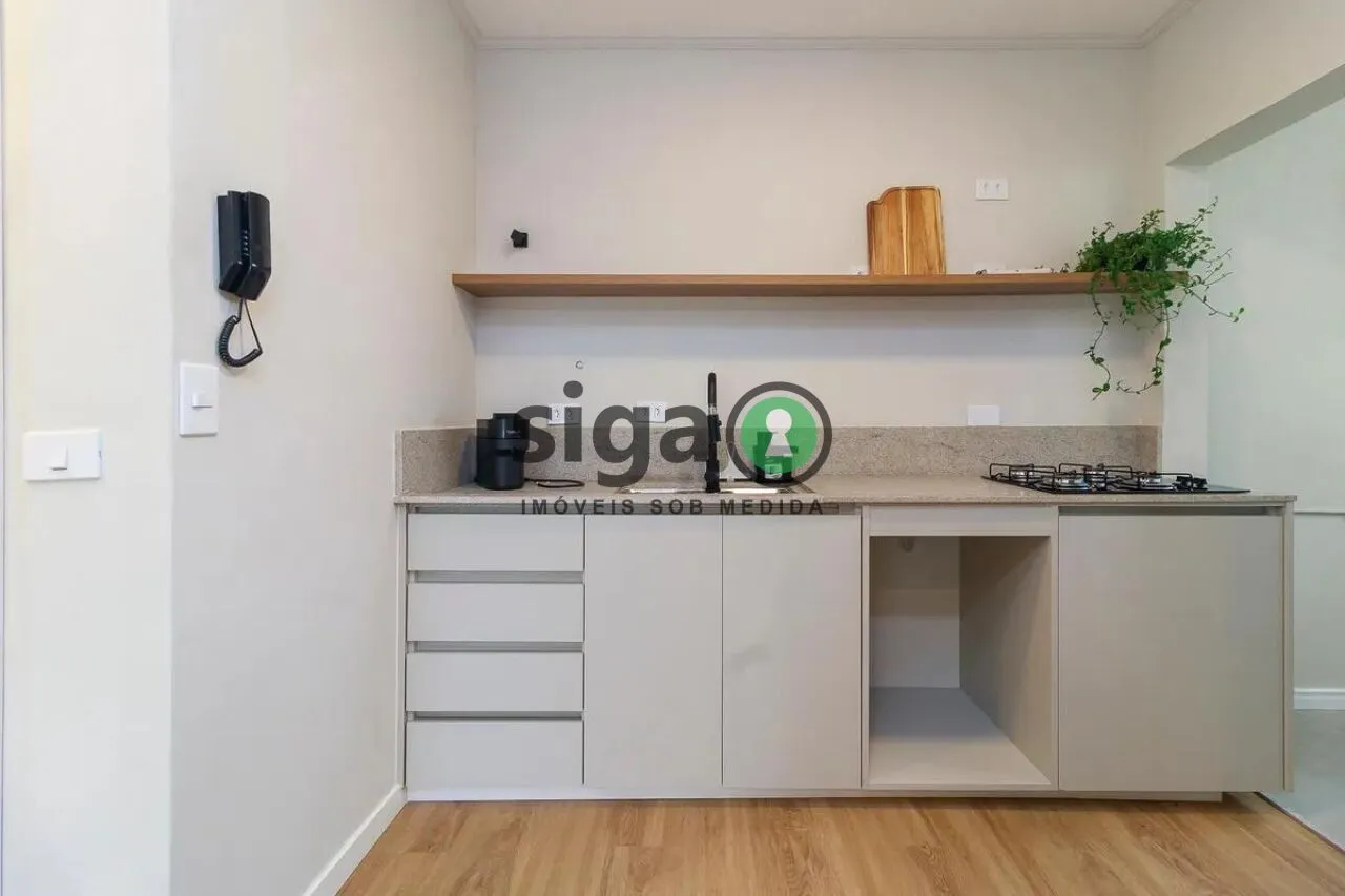 Imagem Apartamento á Venda no Brooklin - 51m². 1 vaga, 1 quarto - MOBILIADO