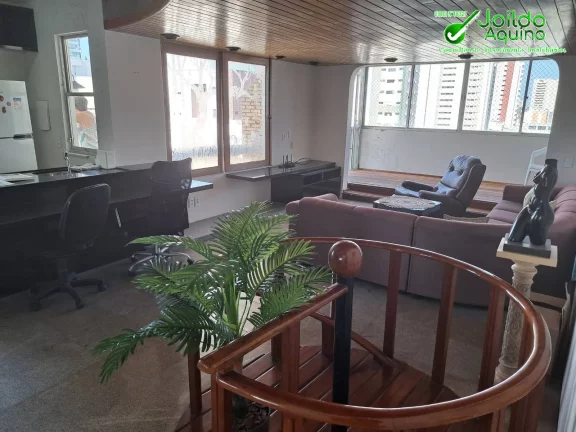 Imagem cobertura duplex com 306m2 -no bairro Cocó