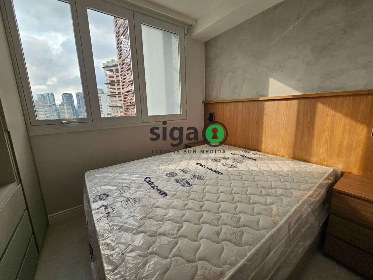 Imagem Apartamento 48m² para locação, mobiliado, 2 quartos, localizado na Chácara Santo Antônio, São Paulo.