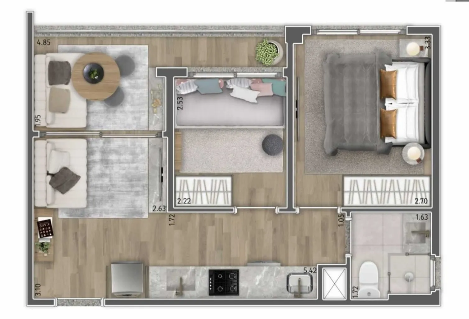 Imagem APARTAMENTO RESIDENCIAL em São Paulo - SP, Vila Pompéia