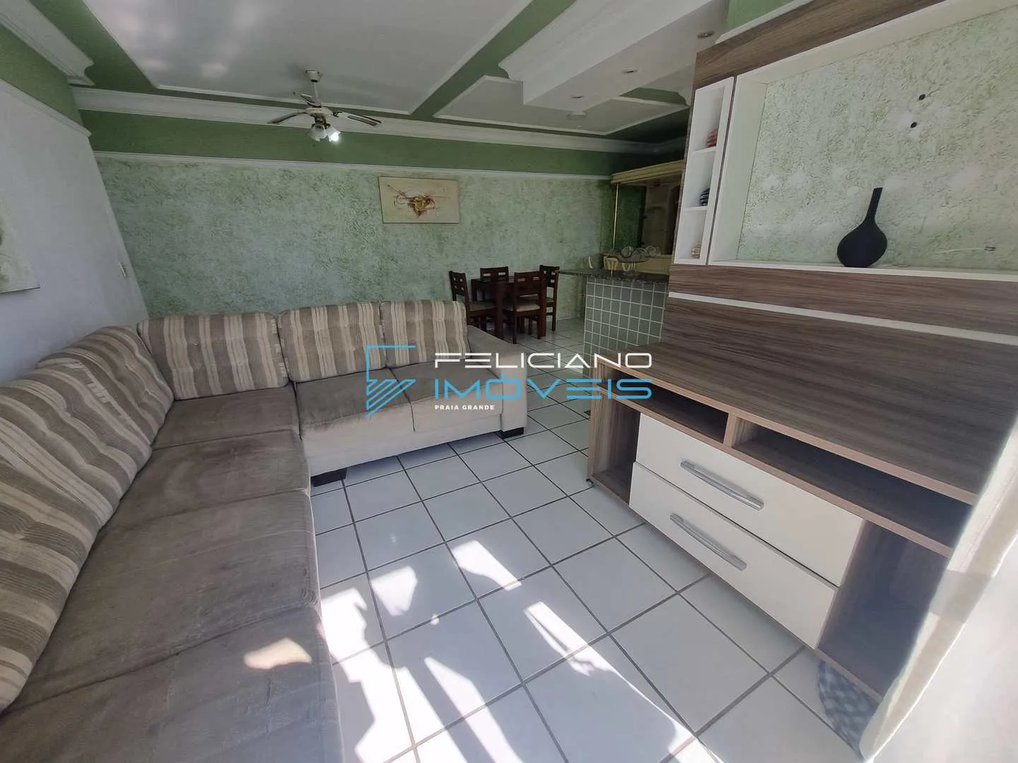 Imagem Apartamento com 2 quartos, Caiçara, Praia Grande - R$ 467 mil, Cod: 5971