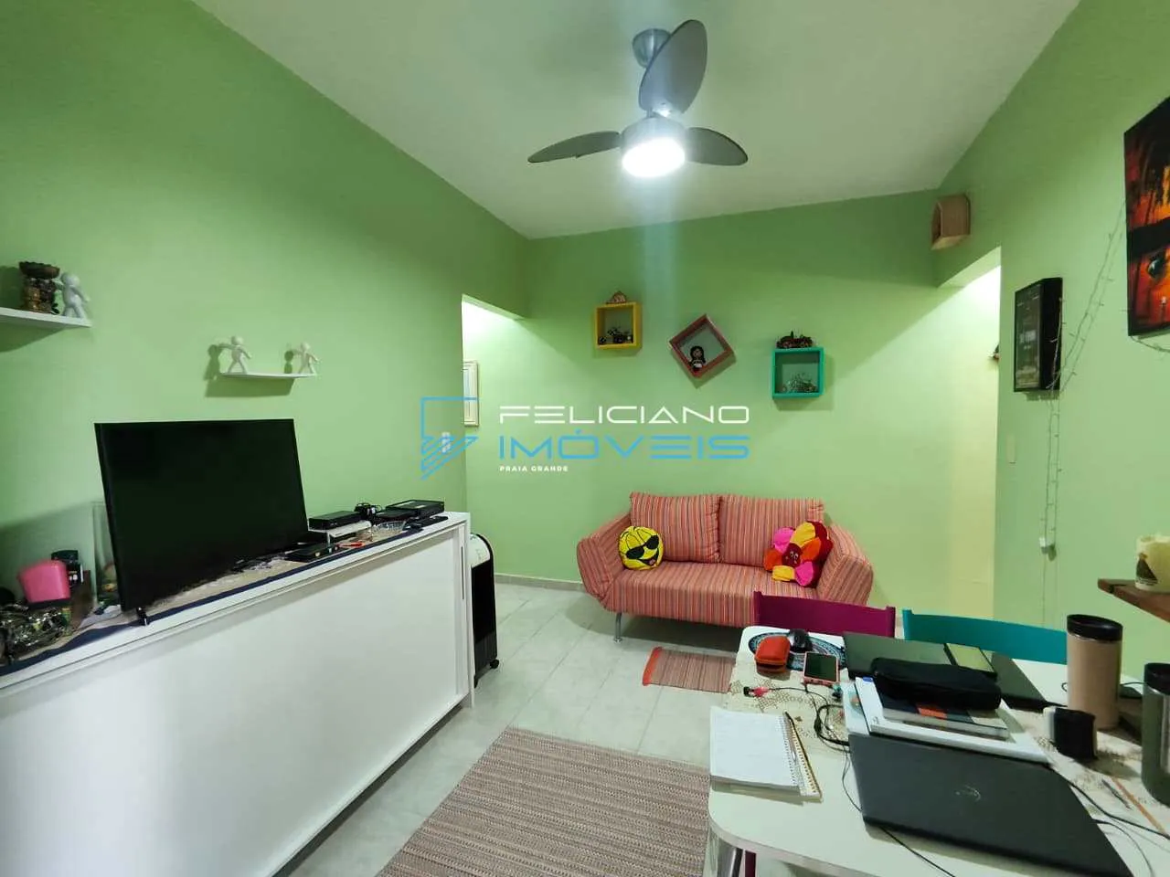 Imagem Apartamento com 1 quarto, Canto do Forte, Praia Grande - R$ 330 mil, Cod: 6399