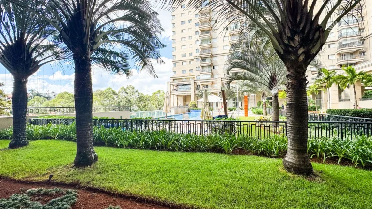 Imagem Apartamento mobiliado para alugar com 1 quarto e 1 vaga - 51 m² R$4.500,00 pacote Alphaville -SP