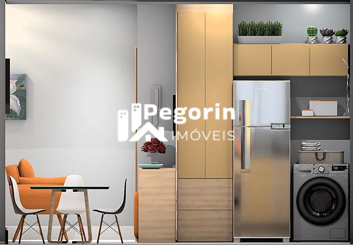 Imagem Apartamento à venda em Curitiba, Cajuru, com 1 quarto, 26,83m²