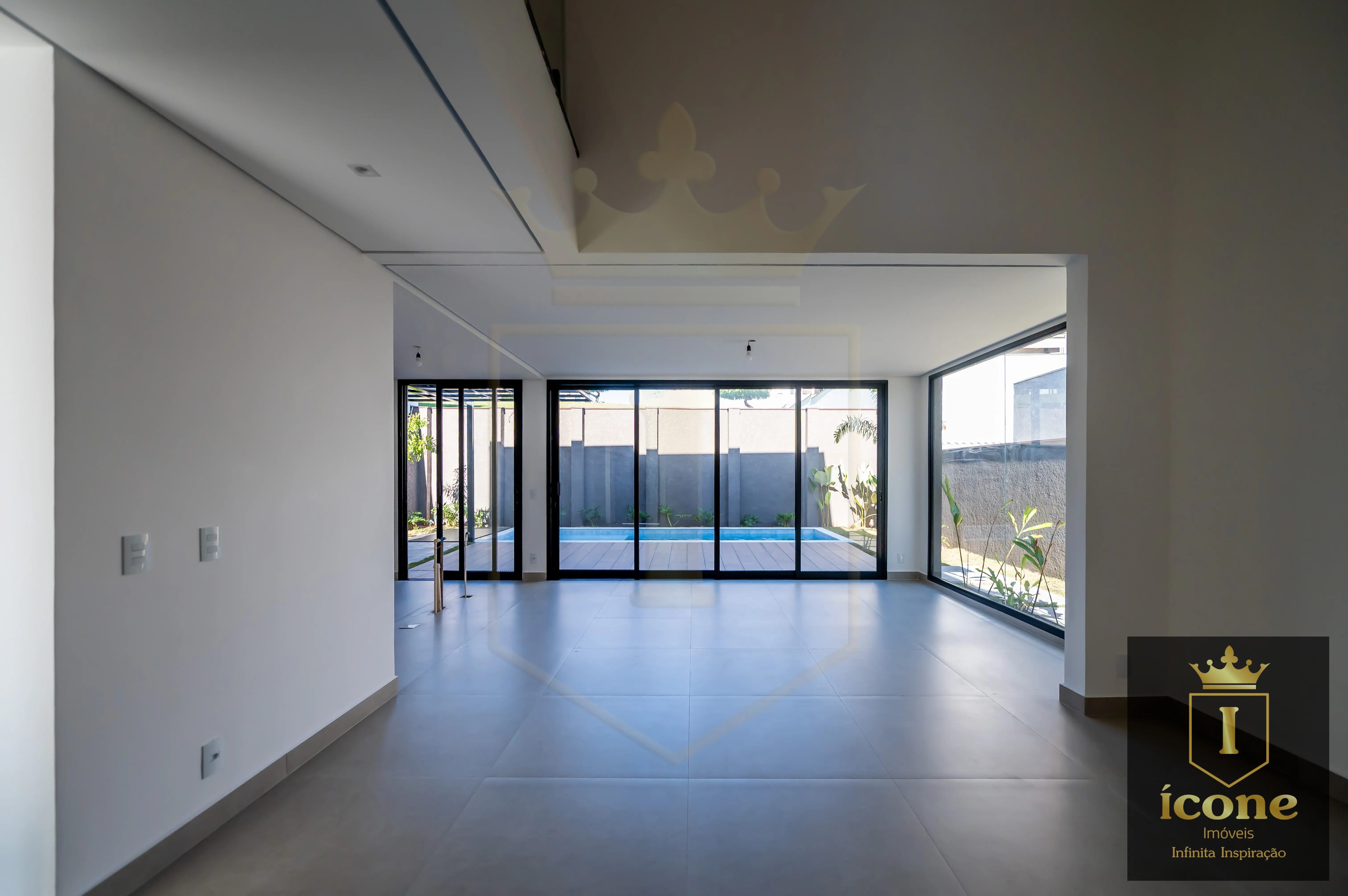 Imagem Casa Nova Alto Padrão no Cyrella Landscape ? 3 Suítes, Piscina e Lazer Completo Próximo ao Iguatemi