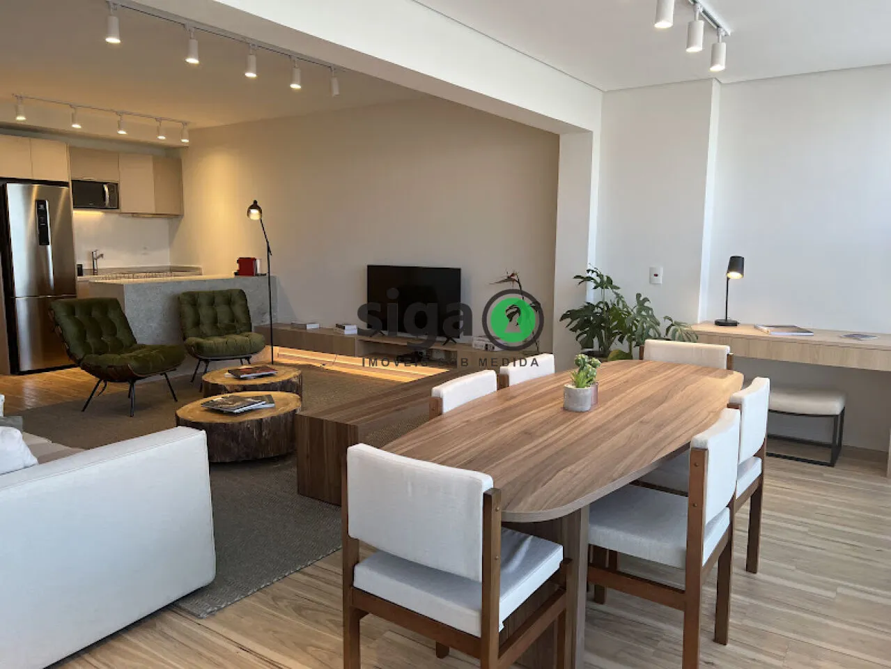 Imagem Apto Mobiliado com 66m² para locação em Pinheiros com 1 suite e 1 vaga