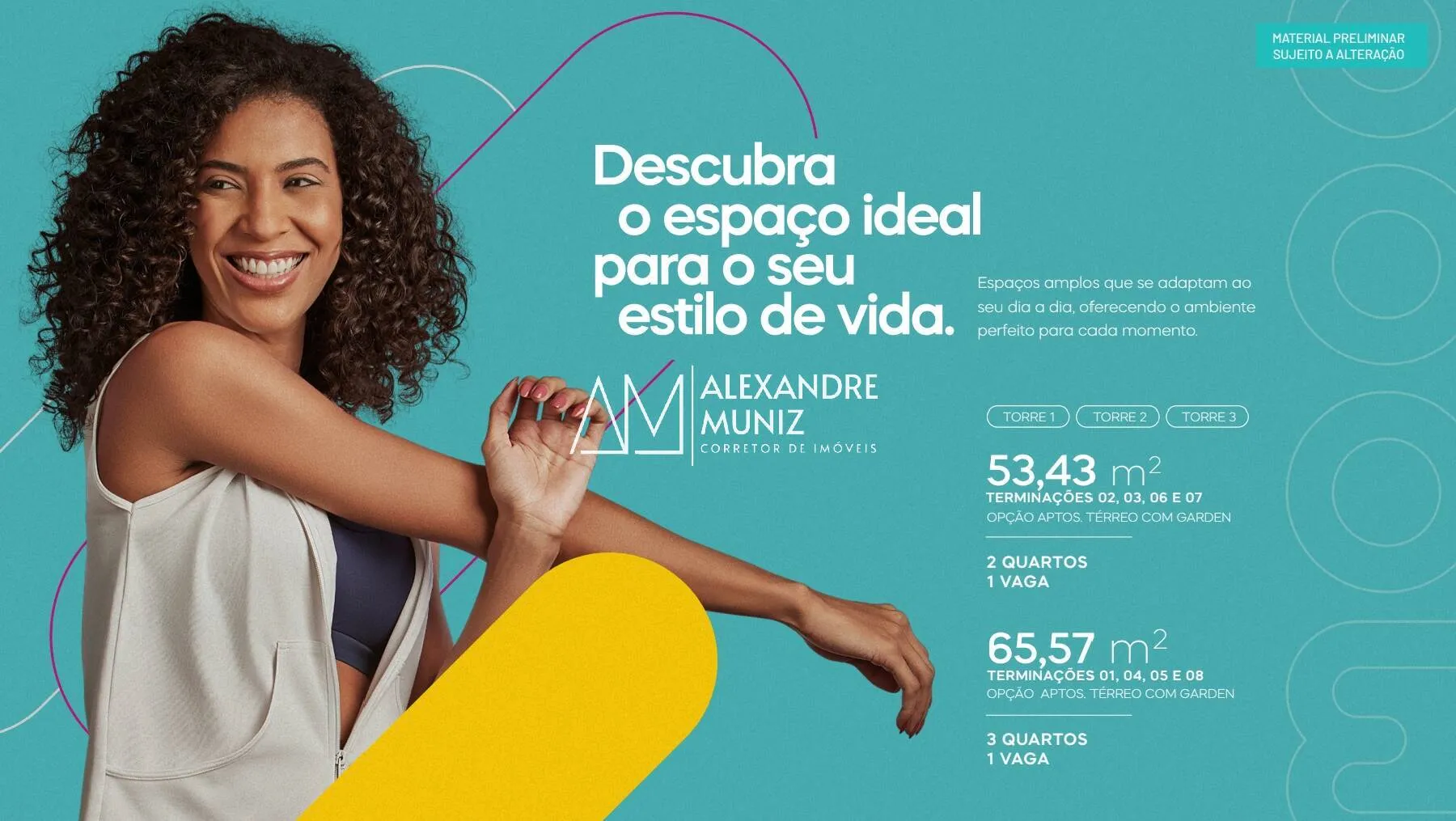 Imagem Mood Boulevard, apartamentos no Presidente Kennedy. 2 e 3 quartos.