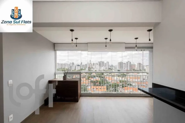 Imagem Lindo Apartamento à Venda No Brooklin Com 2 Dormitórios Sendo 1 Suíte e 2 Vagas