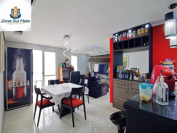 Foto do imóvel Apartamento Mobiliado à Venda Na Região Da Vila Andrade Com 2 Dormitórios e 1 Vaga em RUA JOÃO SIMÕES DE SOUZA