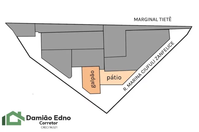 Imagem Aluga-se Galpão com Escritório e Pátio (1.400m²) – Lapa, SP