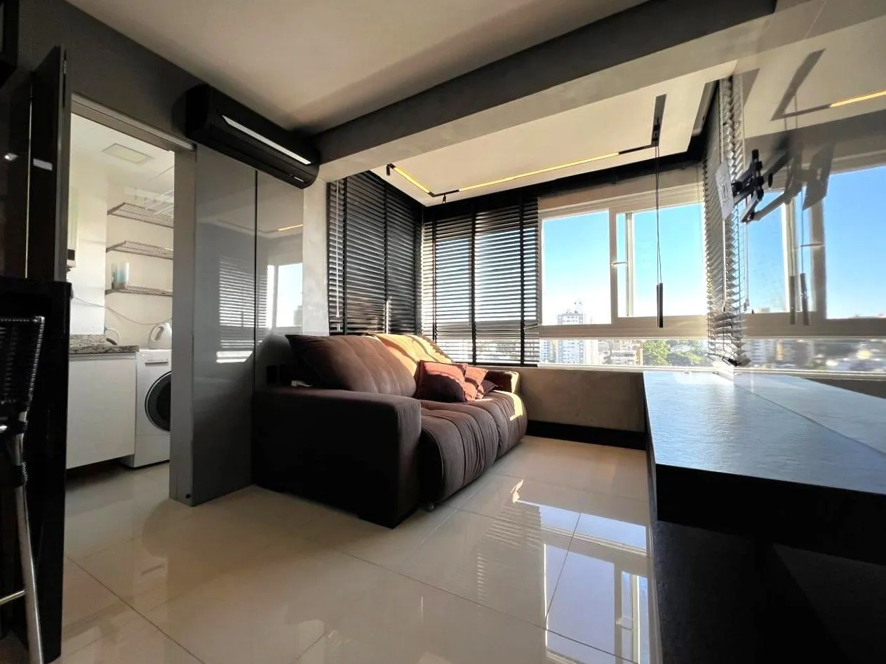 Imagem Apartamento 1 dormitório mobiliado com vaga e infra no Bairro Santana