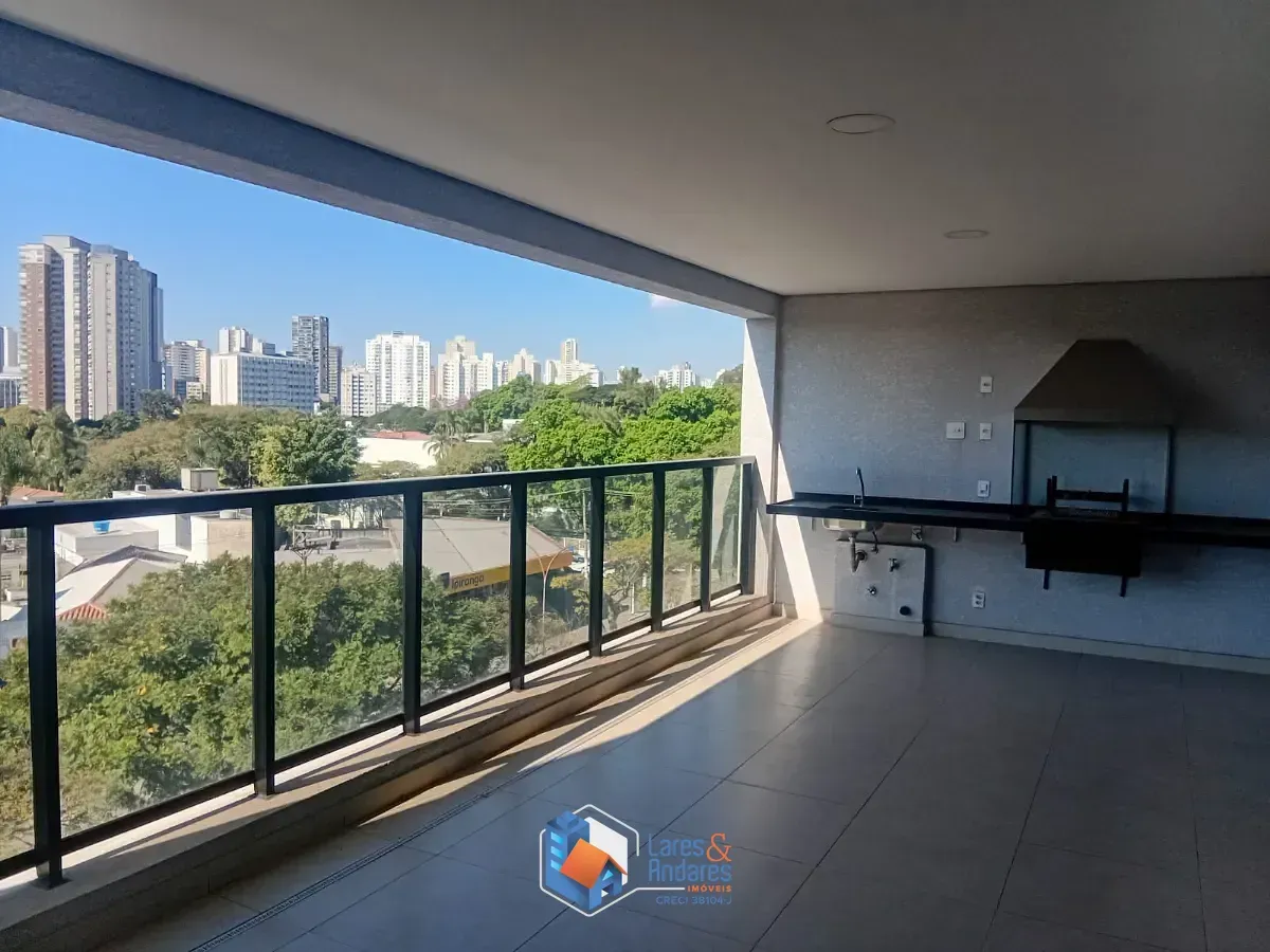 Foto do imóvel Apartamento para venda em Moema com 3 quartos, sendo 3 suítes, 163m² em Avenida Indianópolis