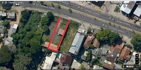 Imagem terreno - 360,00 m² - Cristal
