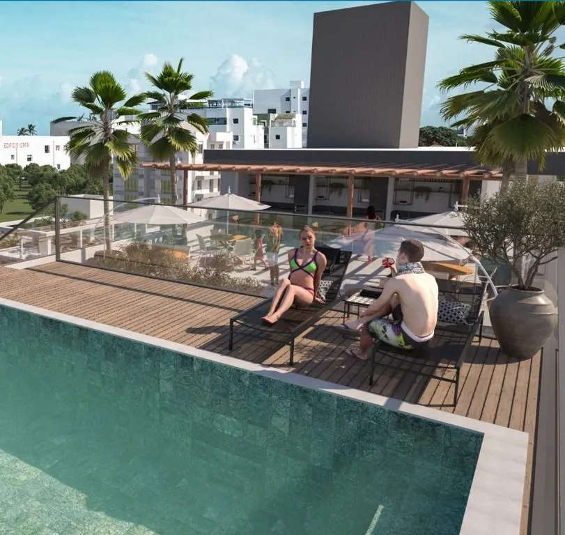 Imagem Flat com 1 dormitório à venda, 37 m² por R$ 225.999,00 - Jacumã - Conde/PB